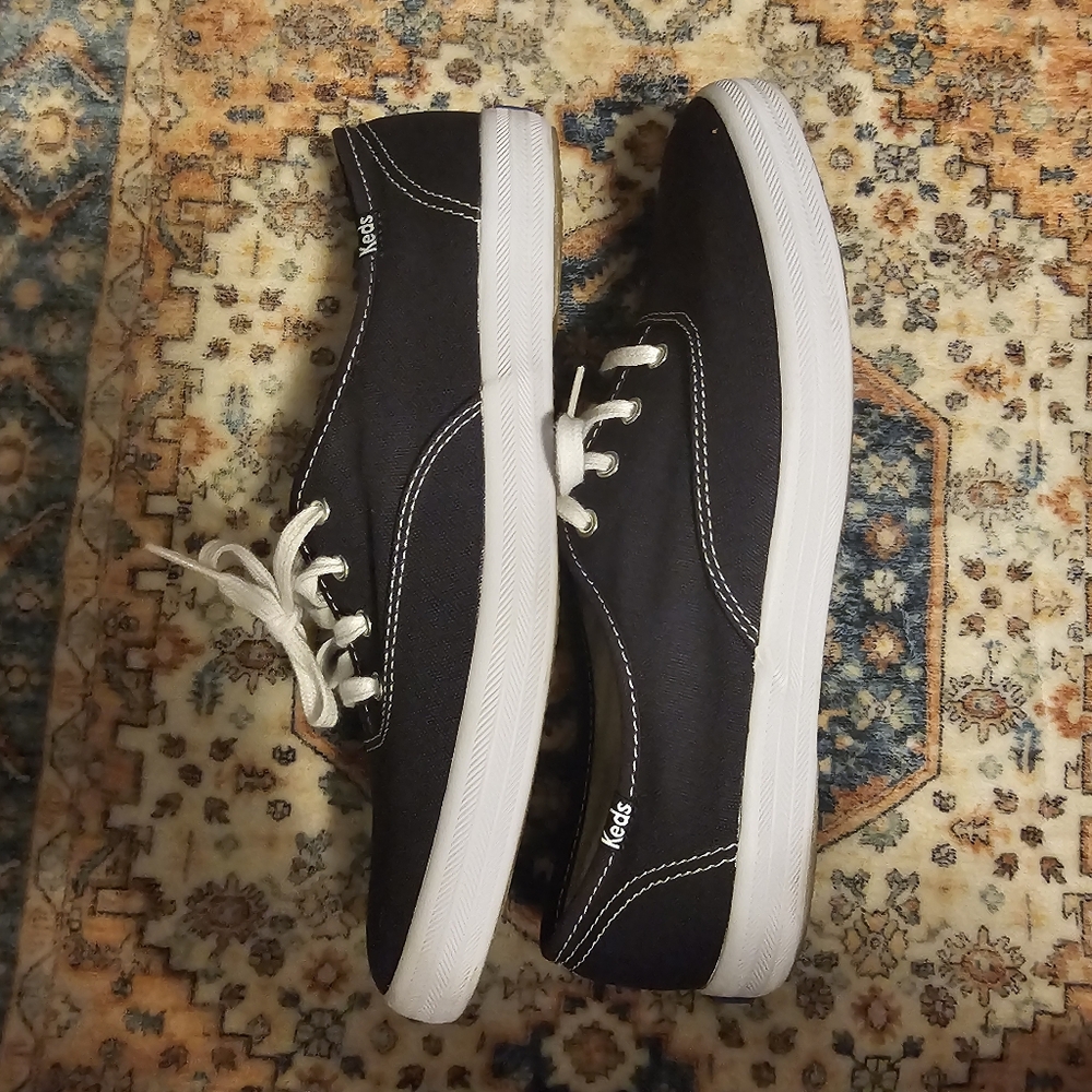 Keds Women's Navy Canvas Sneakers - Picture 11 of 11